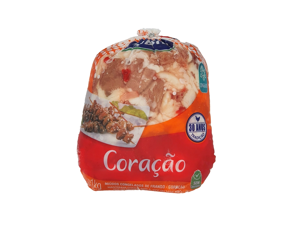 CORAÇÃO DE FRANGO CONGELADO ITABOM 1 KG 